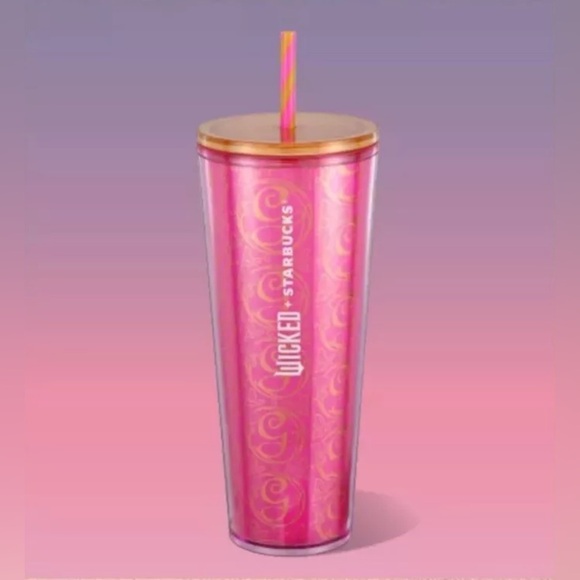 Starbucks Other - “Wicked” Starbucks ‘Glenda’ - Pink Tumbler